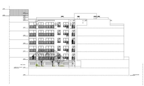 Terreno urbano para construção de um prédio habitacional