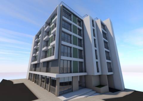 Terreno urbano para construção de um prédio habitacional