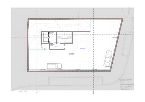 Terreno urbano para construção de um prédio habitacional