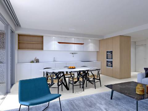 T3 com vista mar em condomínio de luxo perto do centro - Lagos