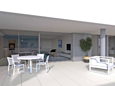 T3 com vista mar em condomínio de luxo perto do centro - Lagos