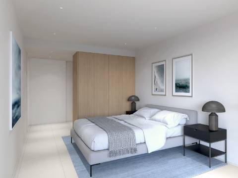 T3 com vista mar em condomínio de luxo perto do centro - Lagos