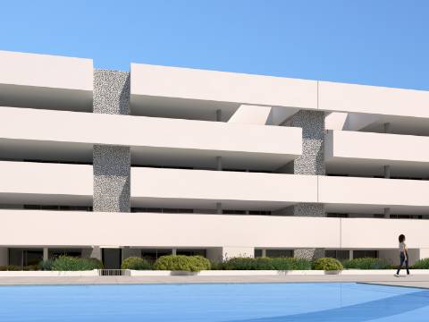 T3 com vista mar em condomínio de luxo perto do centro - Lagos