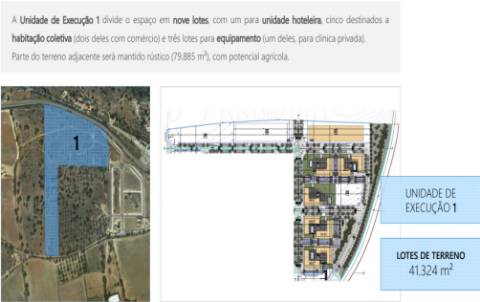 Terreno Urbano em Tavira com projeto aprovado