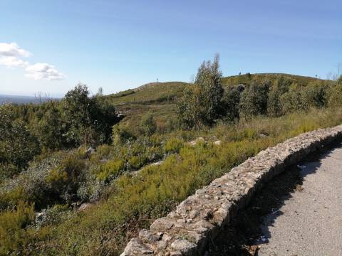 Terreno com uma área total de 9,688 Ha, paisagem deslumbrante (Miradouro Fonte Santa) e com viabilidade de construção de complexo Turístico 5*