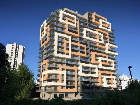 Apartamentos novos a 150 metros da Praia da Rocha com vista mar!