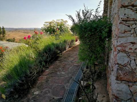 Agradável T2 com terraço, mobilado e equipado, paisagem deslumbrante, S. Marcos da Serra