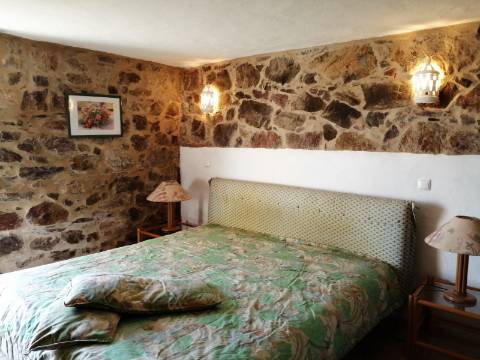 Agradável T2 com terraço, mobilado e equipado, paisagem deslumbrante, S. Marcos da Serra