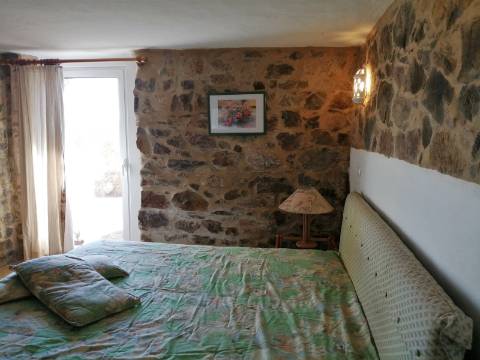 Agradável T2 com terraço, mobilado e equipado, paisagem deslumbrante, S. Marcos da Serra