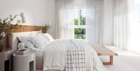 Elegante moradia T2+1 de 2 pisos e piscina privada , Golfe - em construção pronta em Abril 2026