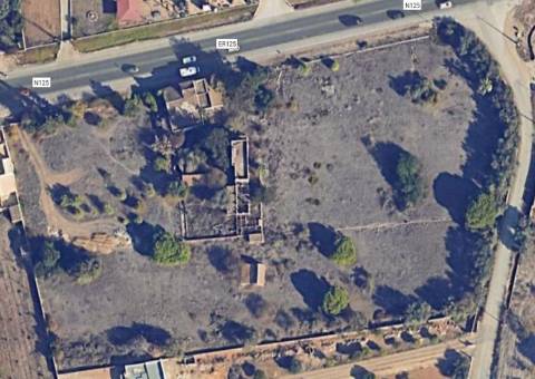 Terreno Misto na estrada nacional 125, em Marim, Quelves, Olhão