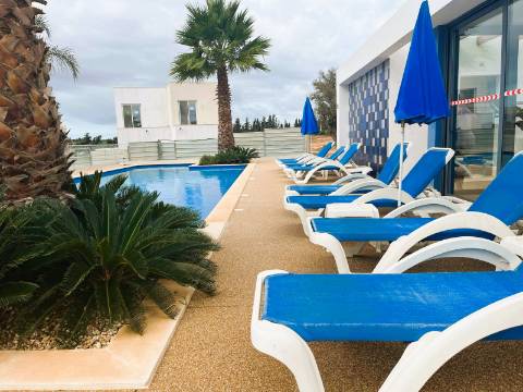 Moradia T2 com piscina comum em Golf Resort em Silves