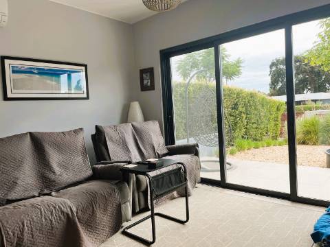 Moradia T2 com piscina comum em Golf Resort em Silves