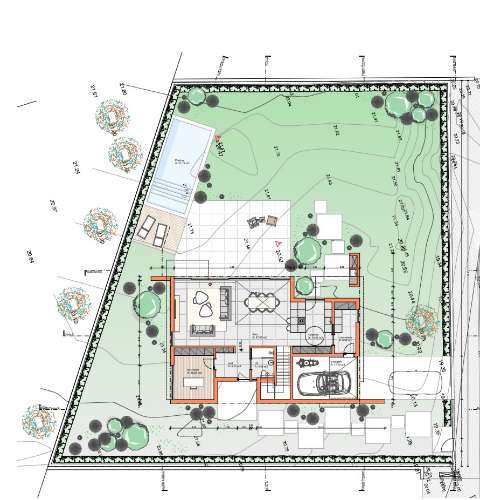 Moradia T4 isolada com piscina na Mourisca
