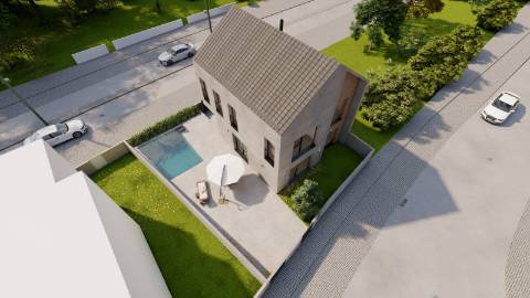 Moradia de Luxo T3+1 com sótão e piscina nas Casas da Quinta em Palmela