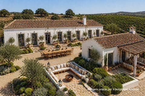 Quintinha com 6.688m ² e ruína para reconstrução | Arraiados, Pinhal Novo