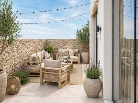 Moradia T4 moderna nas Casas da Quinta, Palmela | Jardim, luz natural e conforto