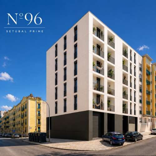 Apartamento T2 de 98,49m² no Lote 96 - Espaço, Luz e Elegância | Bairro Afonso Costa, Setúbal