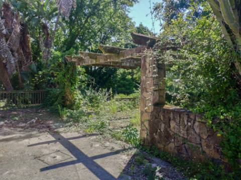 Quinta com 2 casas e 5 lotes de terreno em São João da Madeira