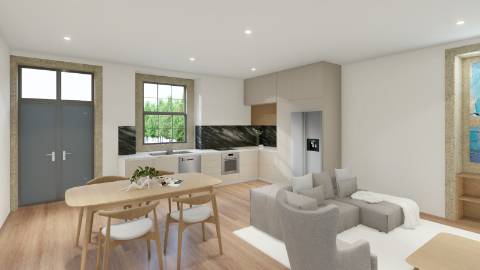 Apartamentos T1 no centro de Oliveira de Azeméis