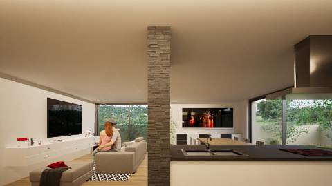 Moradia geminada T4 em Loureiro