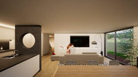 Moradia geminada T4 em Loureiro