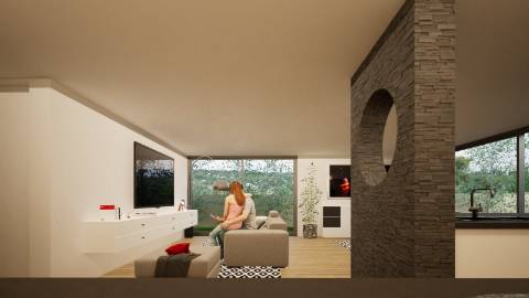 Moradia geminada T4 em Loureiro