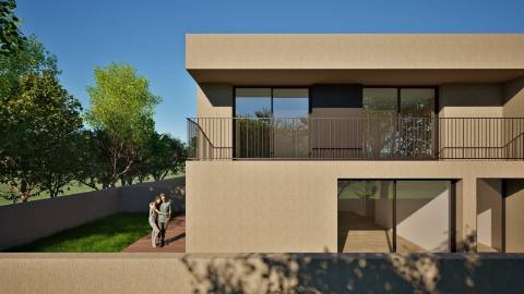 Moradia geminada T4 em Loureiro