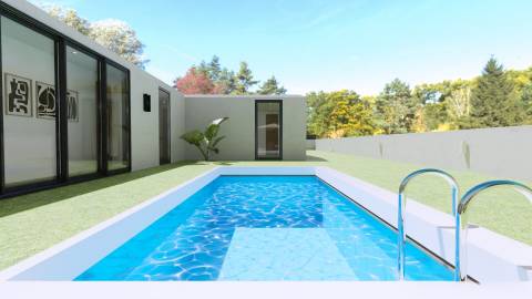 Moradia T3 Chave na Mão com Piscina