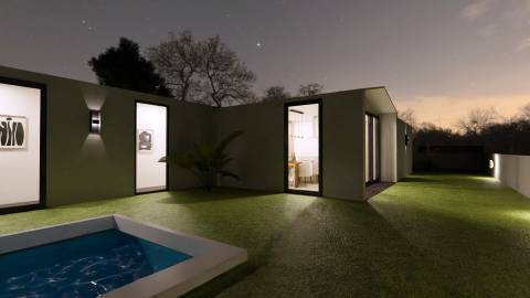 Moradia T3 Chave na Mão com Piscina