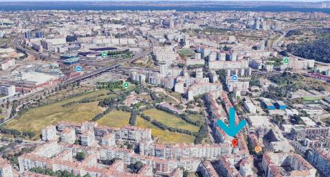 Apartamento T3 | REMODELADO e MOBILIDADO | Open Space