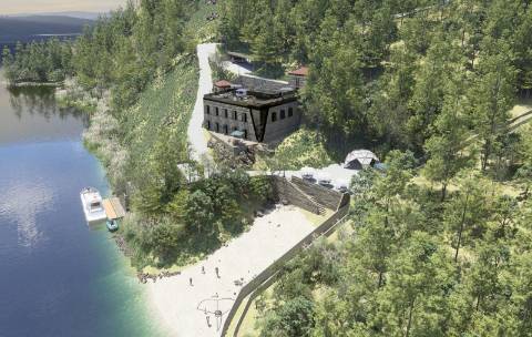 Quinta no Douro com Projeto Hoteleiro | Vista Rio | Praia Privativa | Sebolido