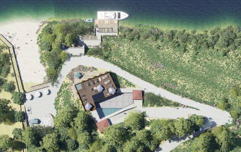 Quinta no Douro com Projeto Hoteleiro | Vista Rio | Praia Privativa | Sebolido