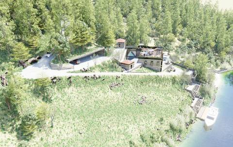 Quinta no Douro com Projeto Hoteleiro | Vista Rio | Praia Privativa | Sebolido