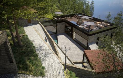 Quinta no Douro com Projeto Hoteleiro | Vista Rio | Praia Privativa | Sebolido