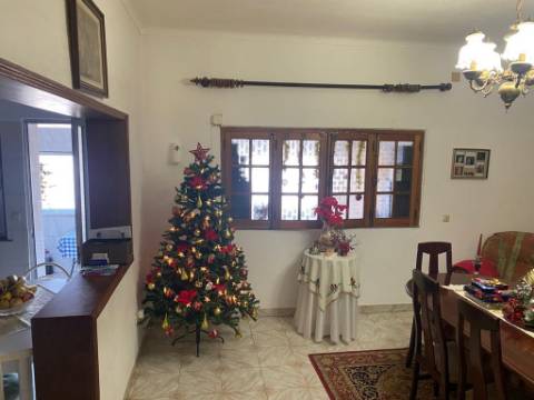 Moradia T3, espaço comercial, e terreno com 0.3375 hectares
