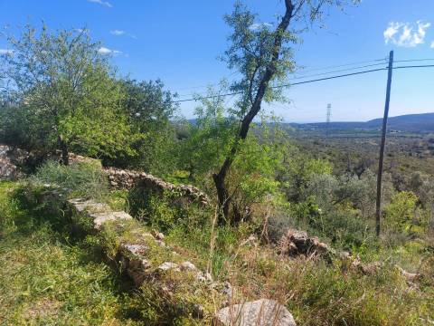 Terreno com Ruína com vista serra e mar