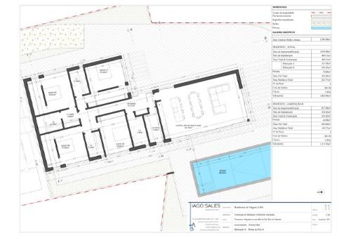 Fantástica Moradia Térrea de 4 quartos e piscina!! NOVA!