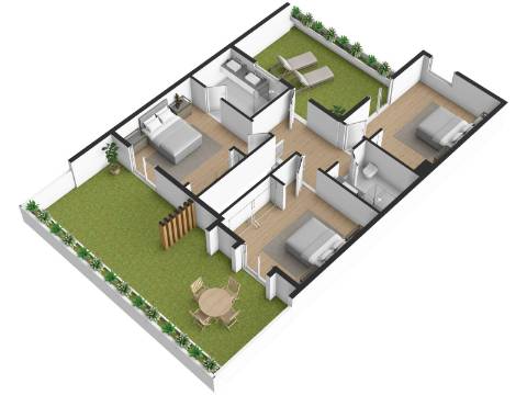 Moradias Novas V2-V4 em Boliqueime com piscina privativa!