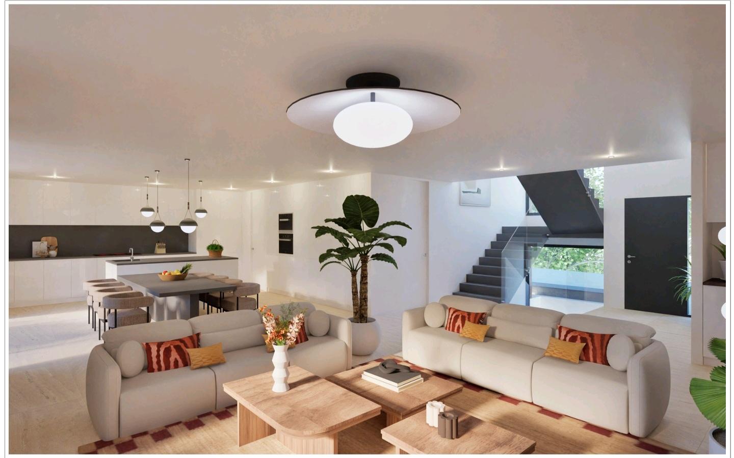 Moradias em banda de Luxo em Construção - Design Contemporâneo, Conforto e Exclusividade! Perto da Praia