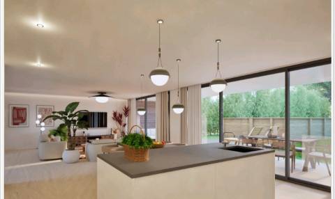 Moradias em banda de Luxo em Construção - Design Contemporâneo, Conforto e Exclusividade! Perto da Praia