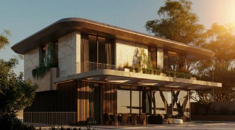 Lote para Moradia contemporânea em Projecto