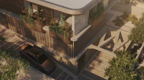 Lote para Moradia contemporânea em Projecto