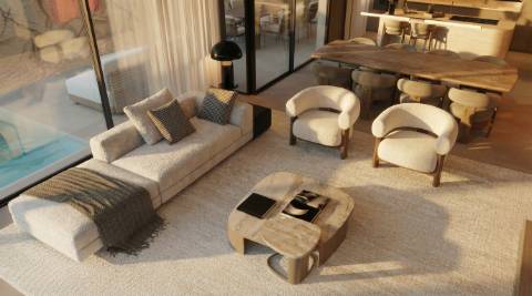 Lote para Moradia contemporânea em Projecto