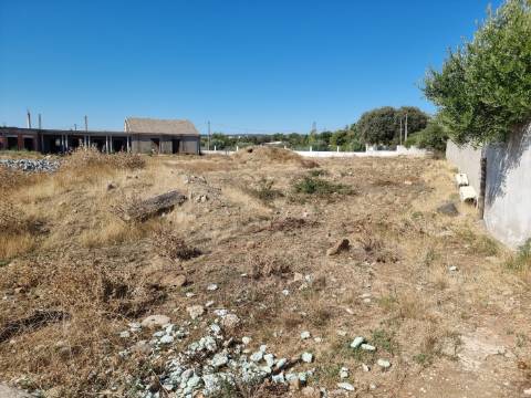 Terreno com moradia situado numa zona sossegada - Brejos(Elvas)