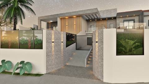 Moradia Isolada em fase de renovação/ remodelação com piscina e jardim - Miraventos(Palmela)