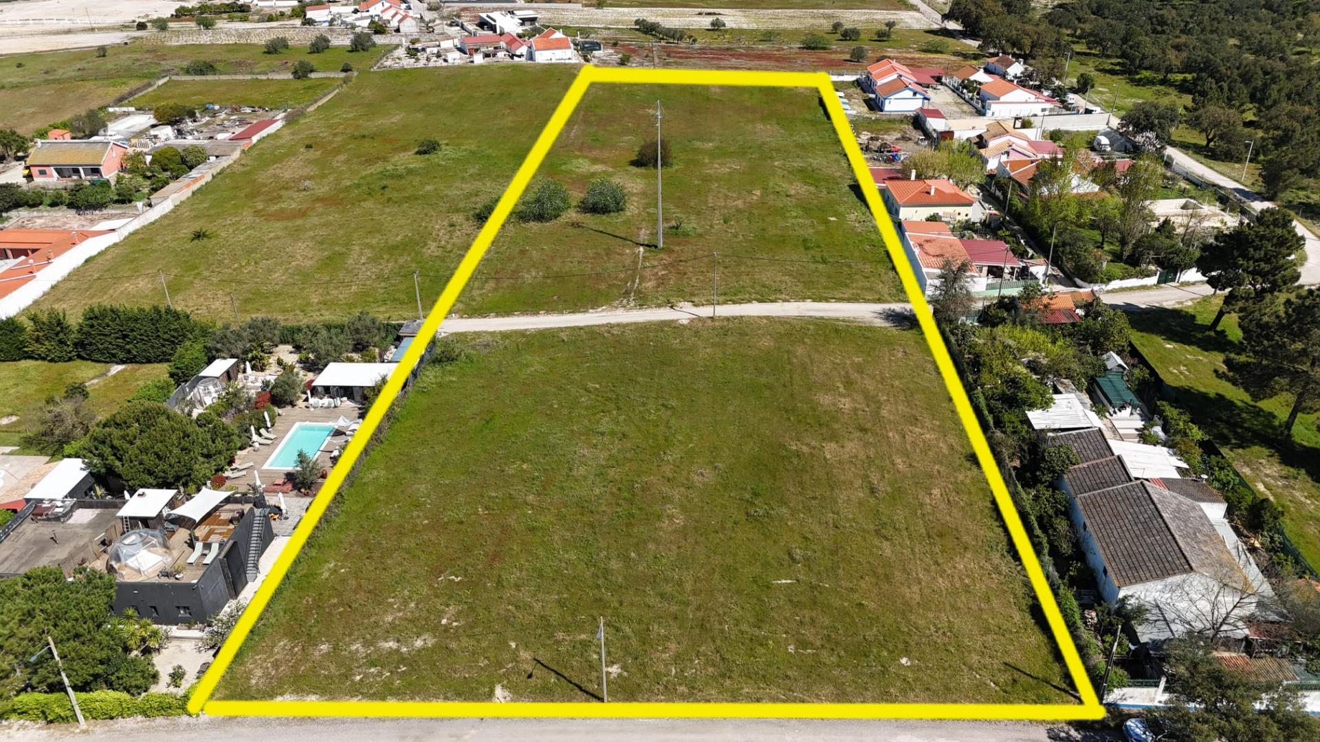 EXCLUSIVO - Terreno rústico com 13.200 m2 e viabilidade de construção - Gâmbia(Setúbal)