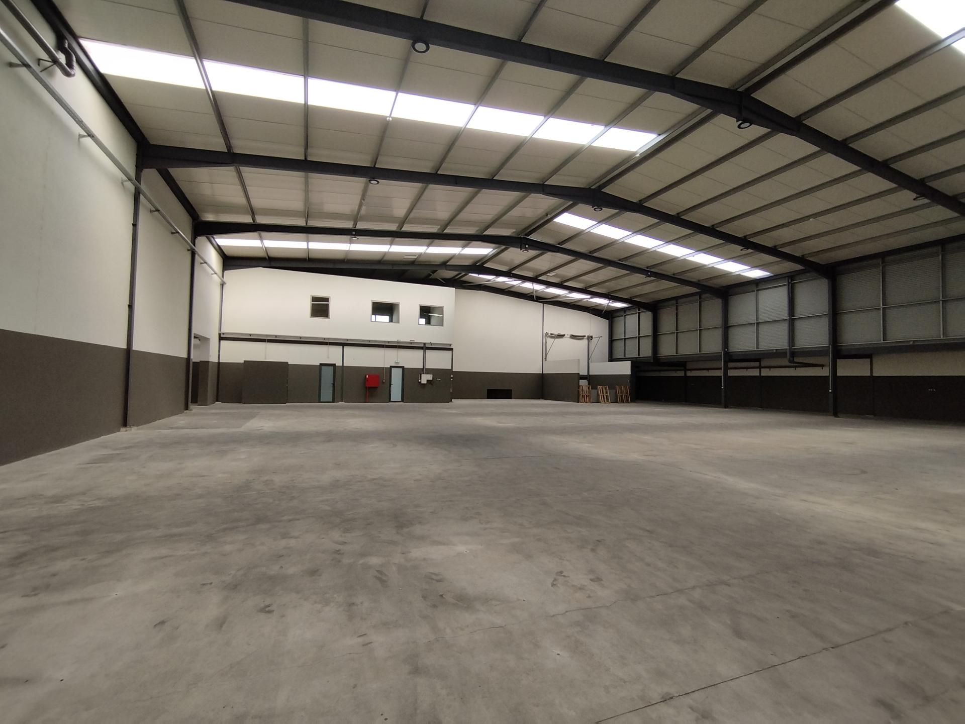 Armazém industrial 1600 m2. Aceso A1 a 500 mt.