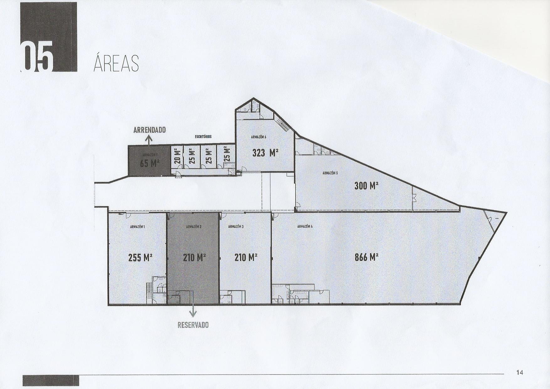 Armazém 300 m2 - Escritório 30 m2