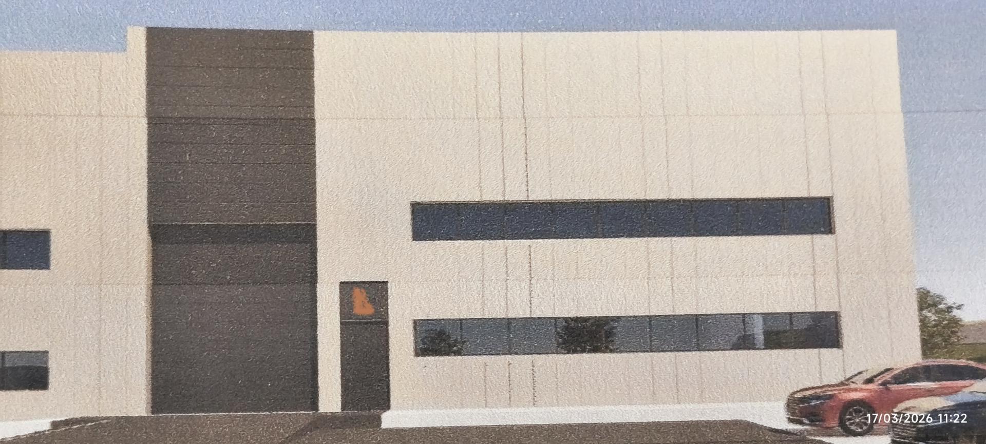 Armazém 507 m2 - Pé dto 8 mt.